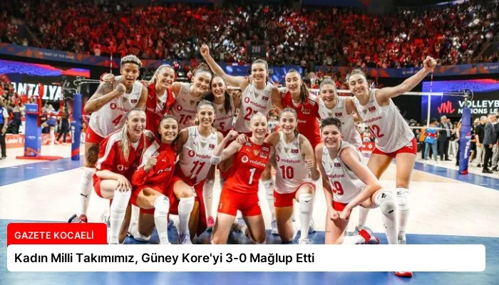 Kadın Milli Takımımız, Güney Kore’yi 3-0 Mağlup Etti