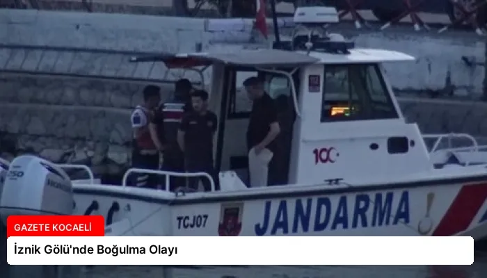 İznik Gölü’nde Boğulma Olayı