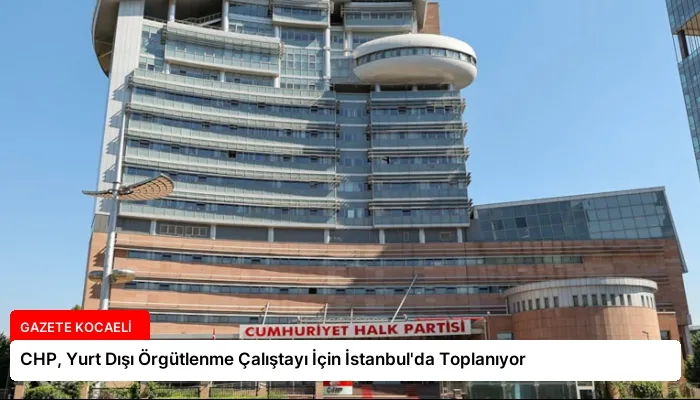 CHP, Yurt Dışı Örgütlenme Çalıştayı İçin İstanbul’da Toplanıyor