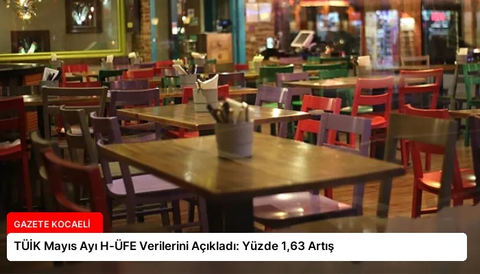 TÜİK Mayıs Ayı H-ÜFE Verilerini Açıkladı: Yüzde 1,63 Artış
