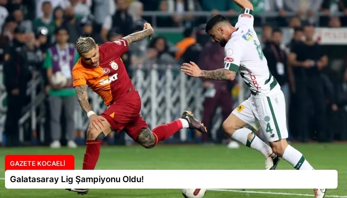 Galatasaray Lig Şampiyonu Oldu!