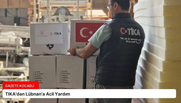TIKA’dan Lübnan’a Acil Yardım