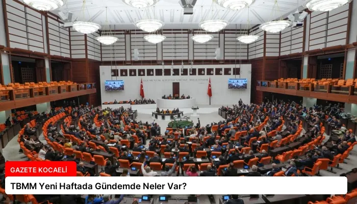 TBMM Yeni Haftada Gündemde Neler Var?