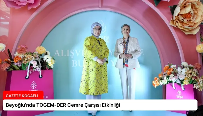 Beyoğlu’nda TOGEM-DER Cemre Çarşısı Etkinliği