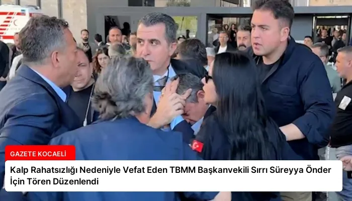 Kalp Rahatsızlığı Nedeniyle Vefat Eden TBMM Başkanvekili Sırrı Süreyya Önder İçin Tören Düzenlendi