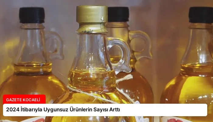 2024 İtibarıyla Uygunsuz Ürünlerin Sayısı Arttı
