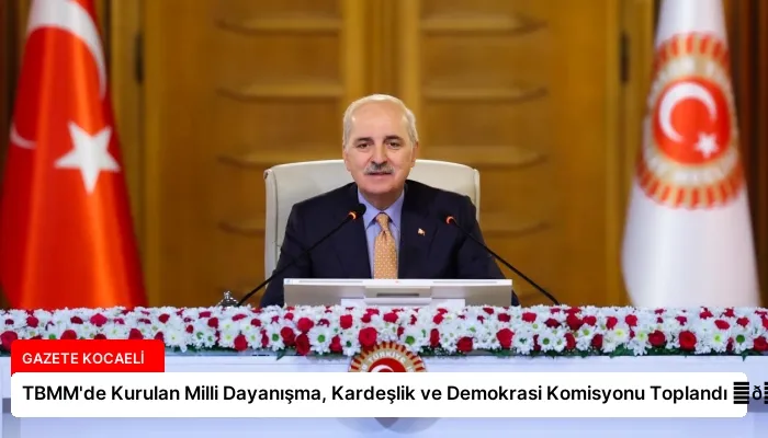 TBMM’de Kurulan Milli Dayanışma, Kardeşlik ve Demokrasi Komisyonu Toplandı ⏬👇