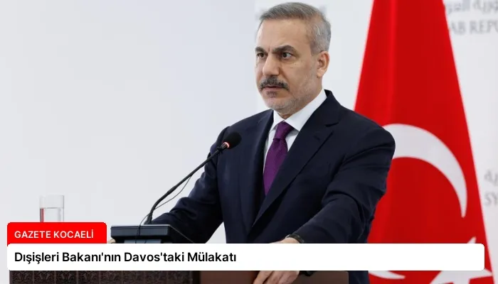 Dışişleri Bakanı’nın Davos’taki Mülakatı