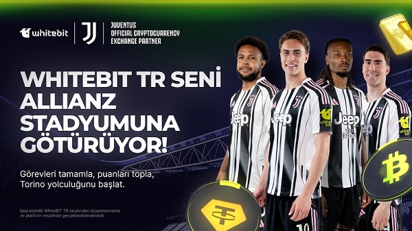 WhiteBIT TR, Torino Rüzgarı kazananını Juventus maçına gönderiyor