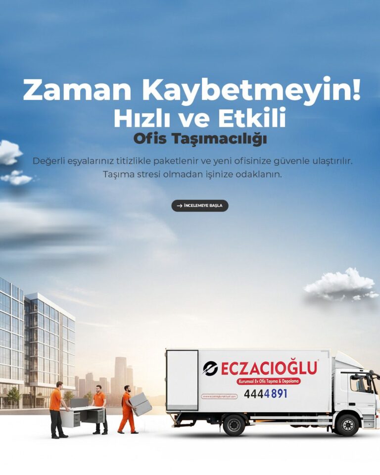 İstanbul Ofis Taşımacılığında Profesyonel Firmalar