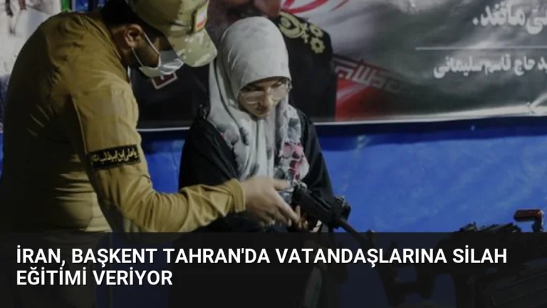 İran, Başkent Tahran’da Vatandaşlarına Silah Eğitimi Veriyor