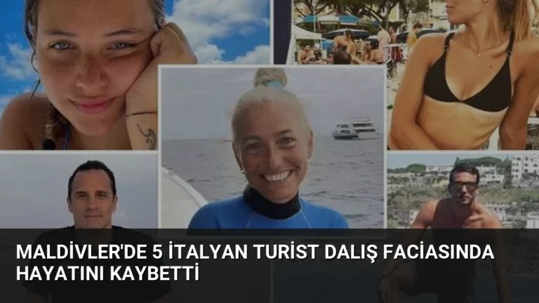 Maldivler’de 5 İtalyan Turist Dalış Faciasında Hayatını Kaybetti