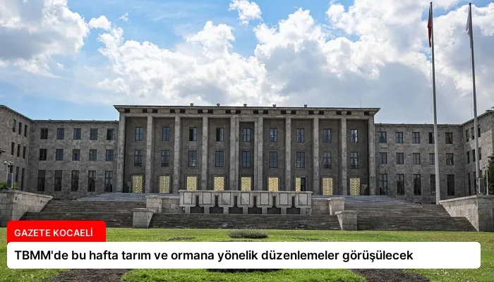 TBMM’de bu hafta tarım ve ormana yönelik düzenlemeler görüşülecek