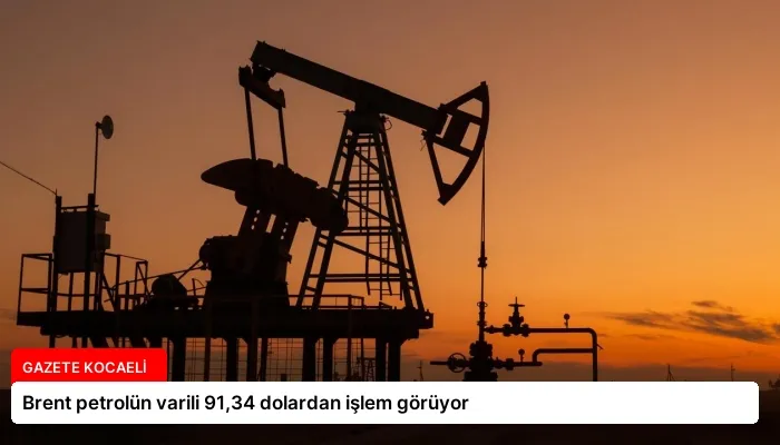 Brent petrolün varili 91,34 dolardan işlem görüyor
