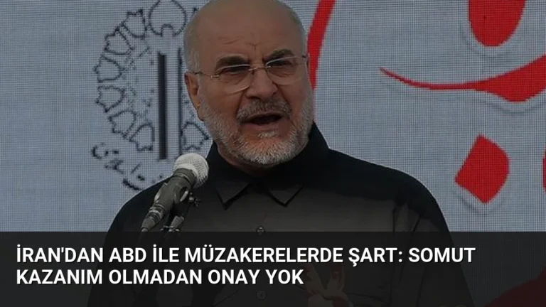 İran’dan ABD ile Müzakerelerde Şart: Somut Kazanım Olmadan Onay Yok