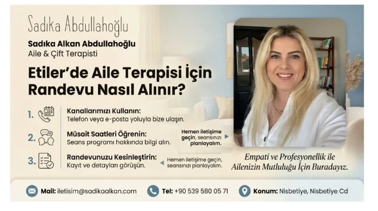 Etiler’de Aile Terapisi için Randevu Nasıl Alınır