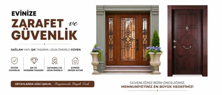 Ferforje Apartman Kapıları ile Giriş Alanlarında Kalıcı Çözümler