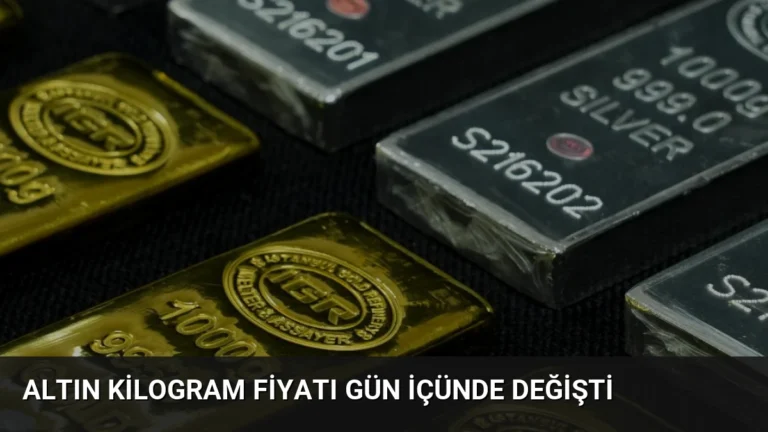 Altın Kilogram Fiyatı Gün İçünde Değişti