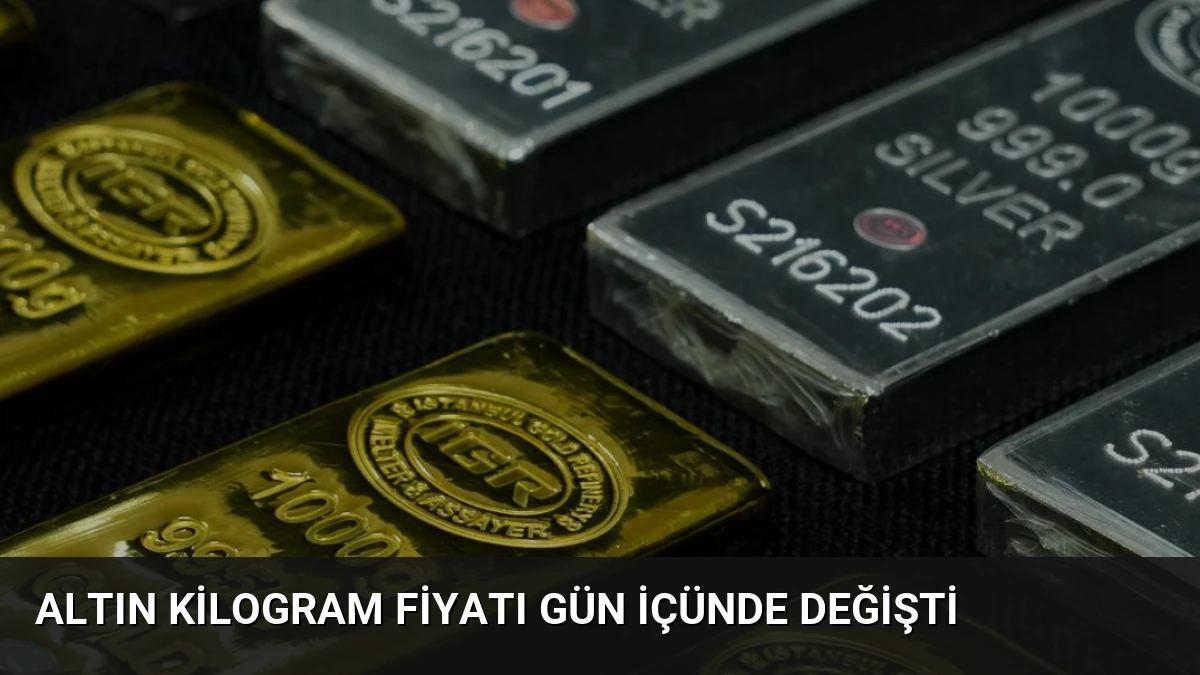 Altın Kilogram Fiyatı Gün İçünde Değişti