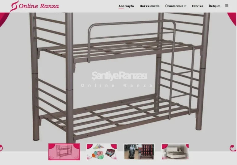 Şantiye ranzasında 28 yıllık üretim Online Ranza toplu yaşam alanlarını tek elden donatıyor