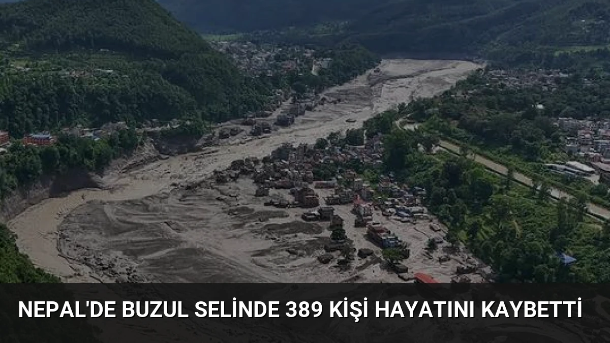 Nepal’de Buzul Selinde 389 Kişi Hayatını Kaybetti