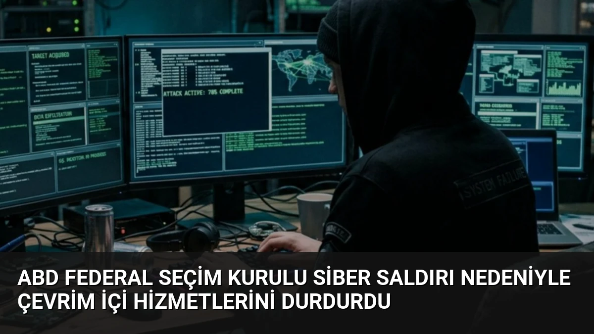 ABD Federal Seçim Kurulu Siber Saldırı Nedeniyle Çevrim İçi Hizmetlerini Durdurdu