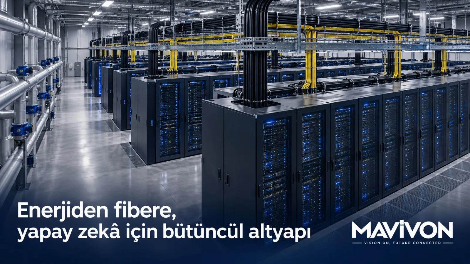 Enerjiden fibere, yapay zekâ için bütüncül altyapı