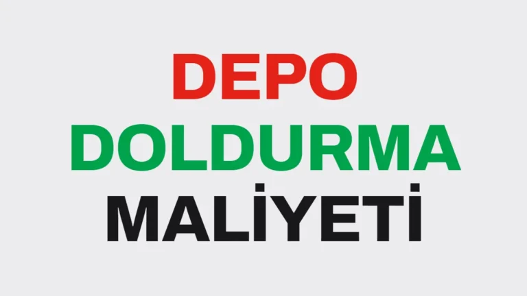50 Litre Benzin Kaç TL? 1 Kasım 2026 Benzin ve Mazot Fiyatlarıyla Depo Maliyeti